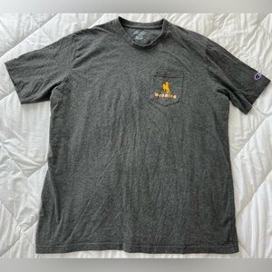 MENS CHAMPION WYOMING COWBOYS TEE